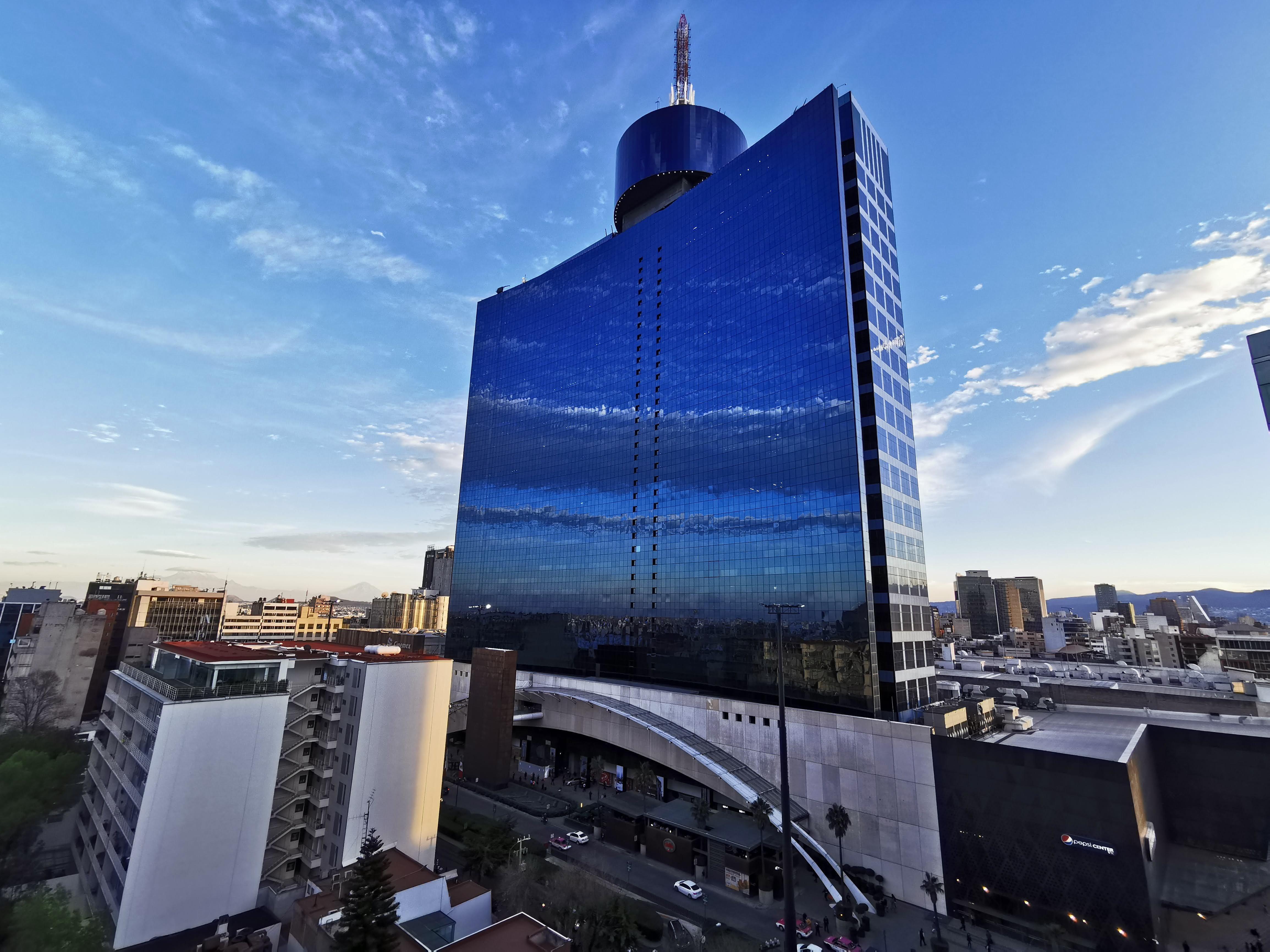 Belair Unique Mexico City Wtc, Trademark By Wyndham Dış mekan fotoğraf Blue Sky Tower
